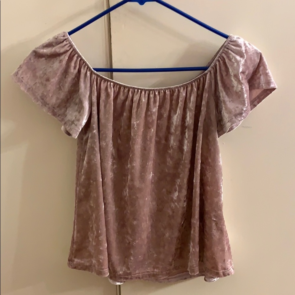 FOREVER 21 OFF THE SHOULDER BLOUSE